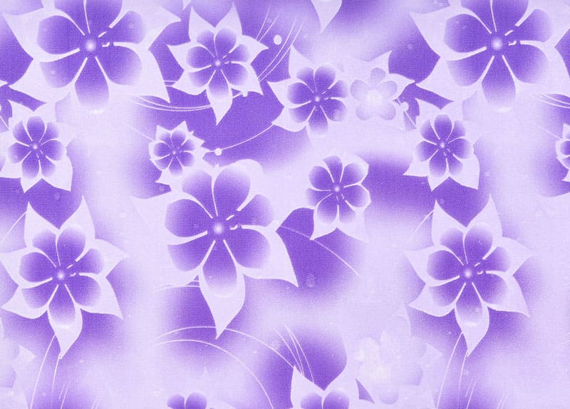 Purple Flowers Printed PPGI-pinnoitettu teräskela TNF015YP